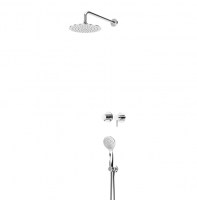 KIT MONOMANDO DUCHA EMPOTRADO LUSITANO BRUMA